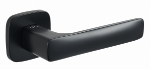 HANDLE ASTI KSI QO B00 SQUARE-OVAL ROSENETTE BLACK