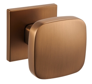 FIXED SQUARE KNOB GKZ 900 BROWN SATIN